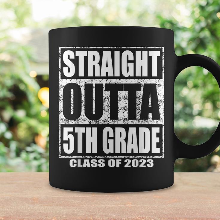Straight Outta 5Th Grade Class 2023 Graduation Fifth Grade Coffee Mug Gifts ideas