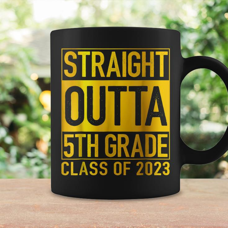 Straight Outta 5Th Grade Class Of 2023 Graduation Graduate Coffee Mug Gifts ideas