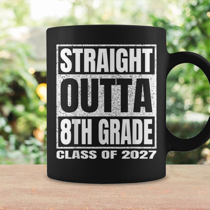 Straight Outta 8Th Grade School Graduation Class Of 2027 Coffee Mug Gifts ideas