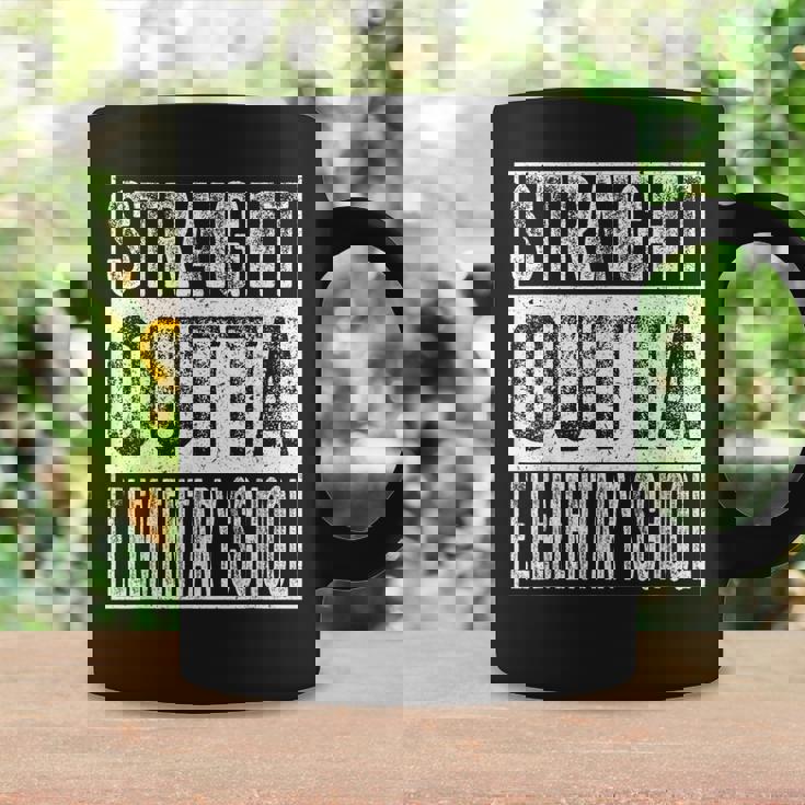 Straight Outta Elementary School Funny Graduation Gifts Coffee Mug Gifts ideas