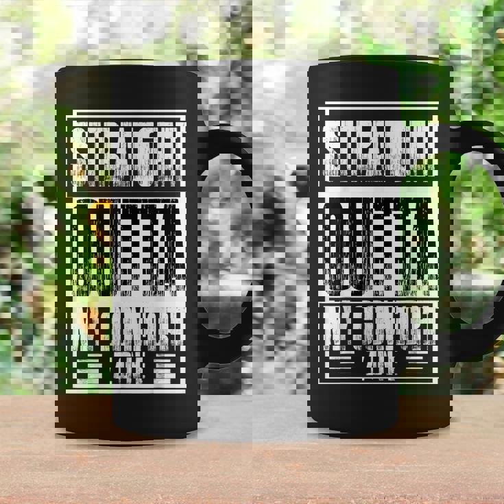 Straight Outta My Comfort Zone Self-Improvement Motivational Coffee Mug Gifts ideas