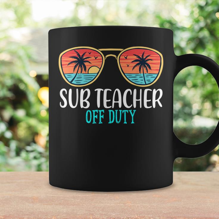 Sub Teacher Off Duty Happy Last Day Of School Summer 2021 Coffee Mug Gifts ideas