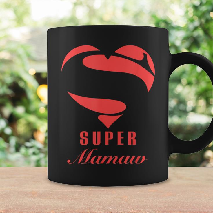 Super Mamaw Superhero Family Christmas Costume Coffee Mug Gifts ideas