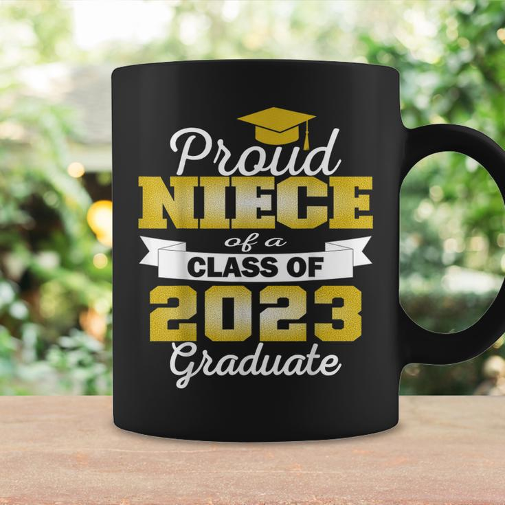 Super Proud Niece Of 2023 Graduate Awesome Family College Coffee Mug Gifts ideas