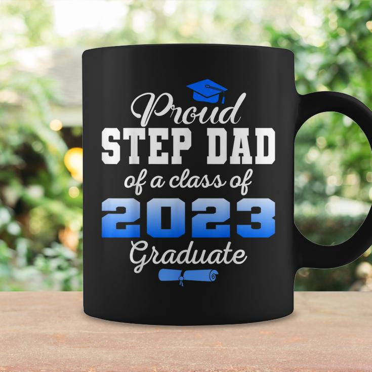 Super Proud Step Dad Of 2023 Graduate Awesome Family College Coffee Mug Gifts ideas