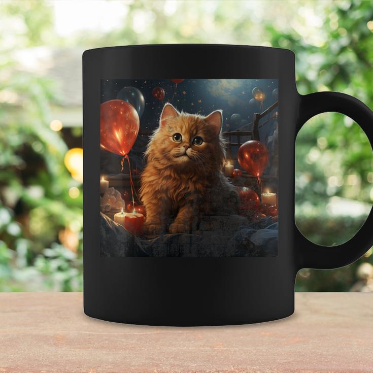 Suphalak Cat 4Th Of July Red Fireworks Star Pillow Graphic Coffee Mug Gifts ideas