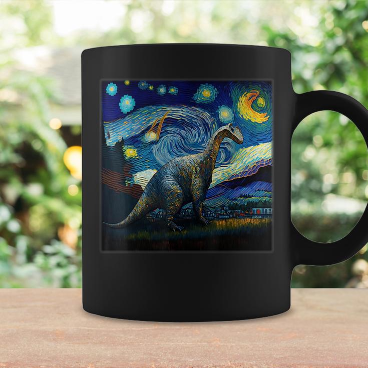 Surrealism Starry Night Edmontosaurus Coffee Mug Gifts ideas