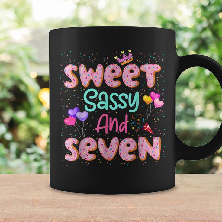 Sweet Sassy And Seven Birthday For Girls 7 Year Old Coffee Mug Gifts ideas