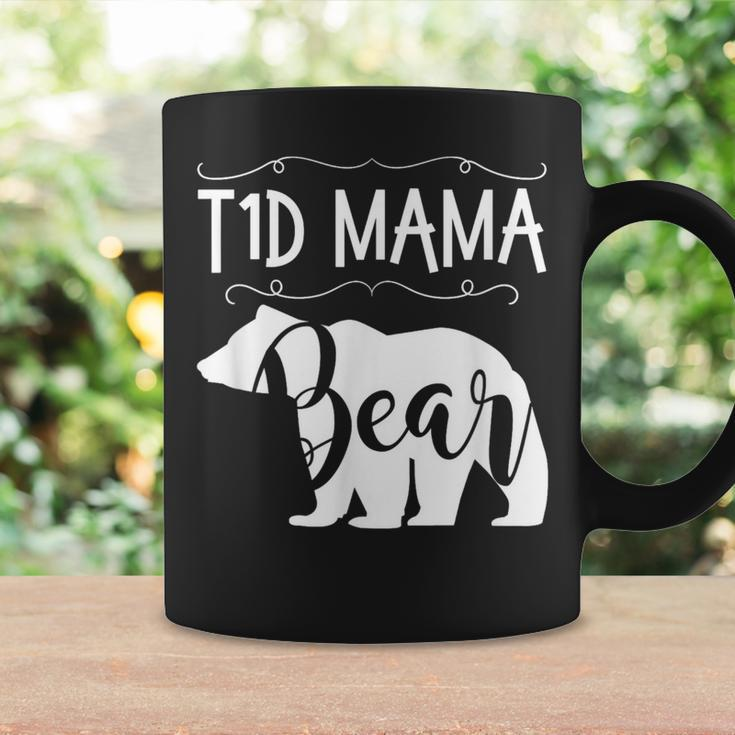 T1d Mama Bear Type1 Diabetes T1Mom Awareness Coffee Mug Gifts ideas