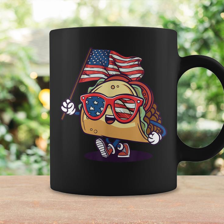 Taco Sunglasses American Flag Usa Funny 4Th Of July Gifts Coffee Mug Gifts ideas