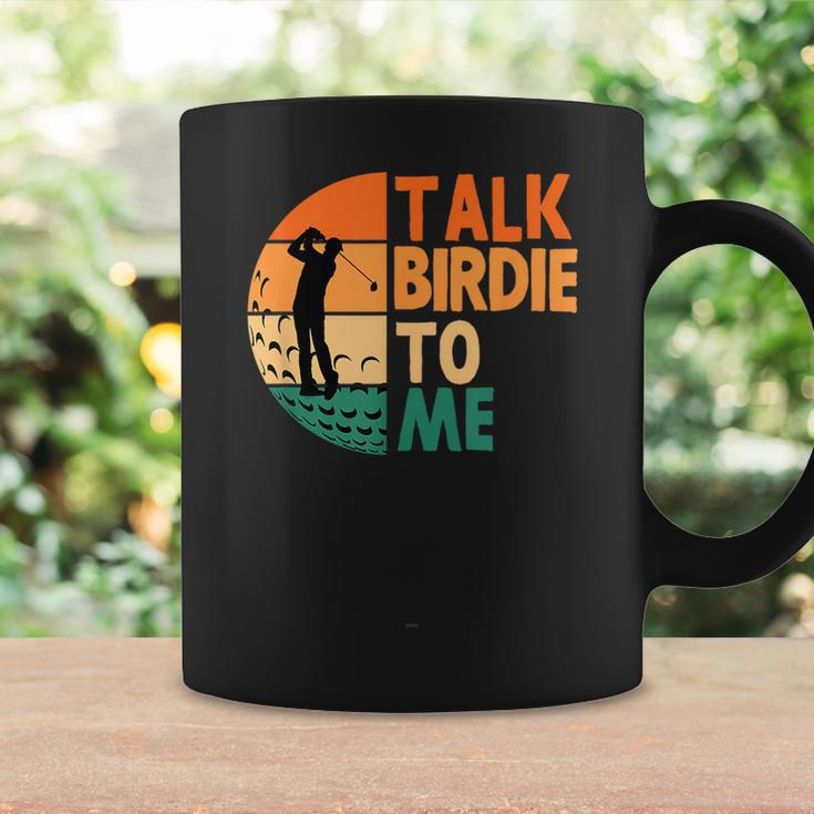 Talk Birdie To Me Golf Golfing Golfer Funny Player Coffee Mug Gifts ideas