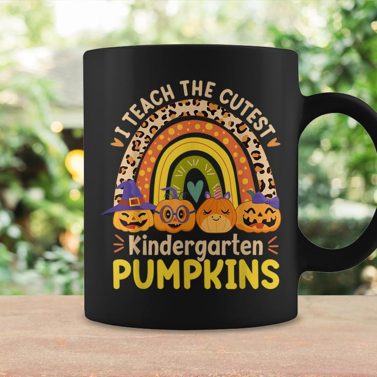 I Teach The Cutest Kindergarten Pumpkins Halloween Teacher Halloween For Teacher Coffee Mug Gifts ideas