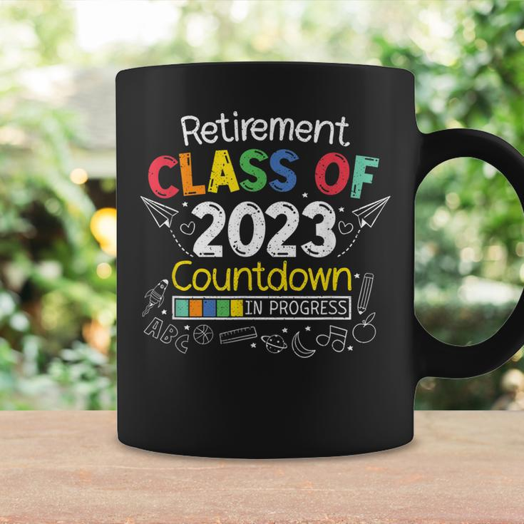 Teacher Retirement 2023 Countdown Funny Retiring Educator Coffee Mug Gifts ideas