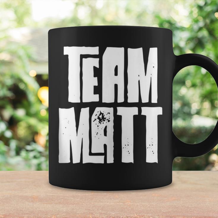 Team Matt Dad Son Mom Husband Grandson Sports Group Name Coffee Mug Gifts ideas