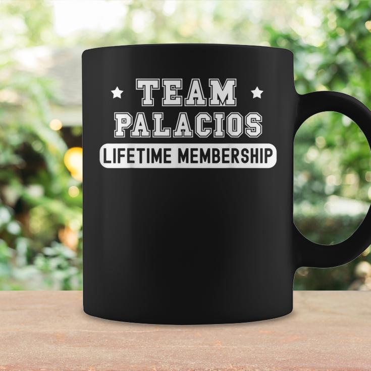 Team Palacios Lifetime Membership Family Last Name Coffee Mug Gifts ideas