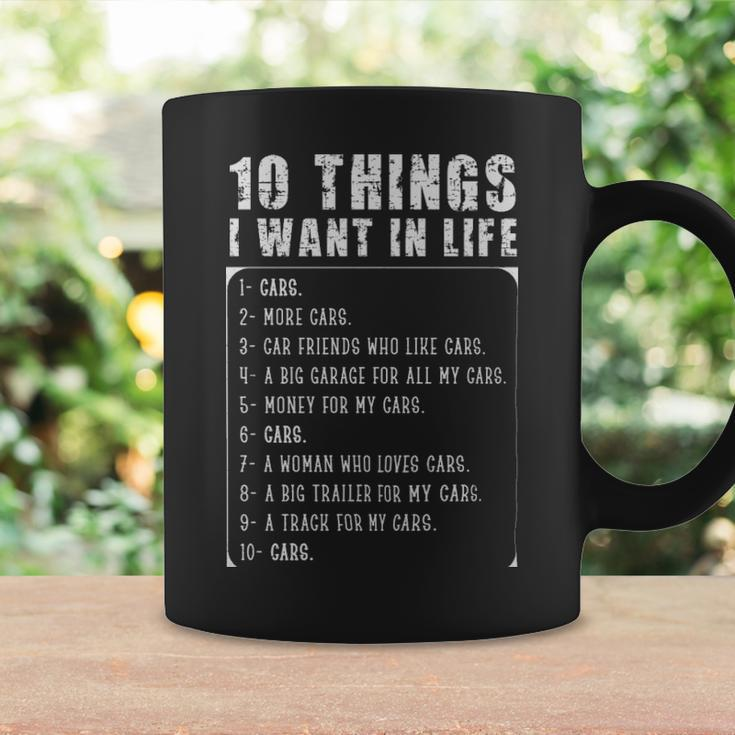 Ten Things I Want In Life Funny Gift For Car Lovers - Ten Things I Want In Life Funny Gift For Car Lovers Coffee Mug Gifts ideas