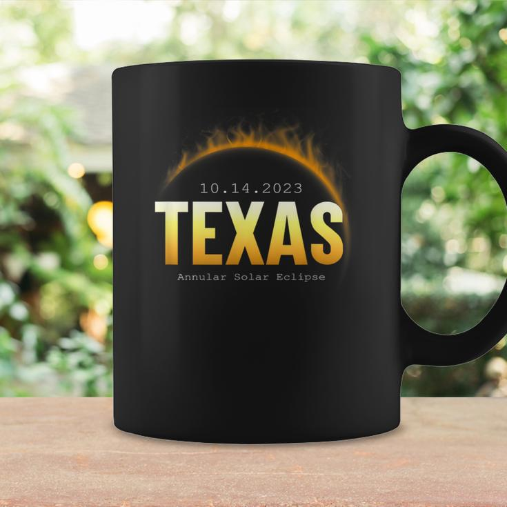 Texas Usa State Annular Solar Eclipse 14Th October 2023 Coffee Mug Gifts ideas