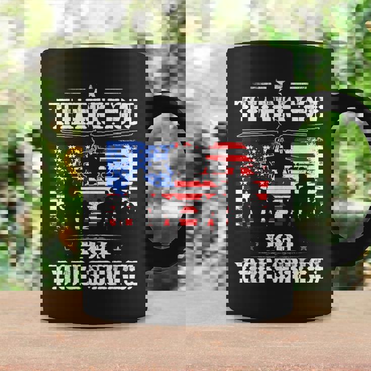 Thank You For Your Service Patriotic Veterans Day Coffee Mug Gifts ideas