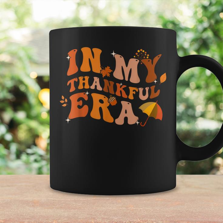 In My Thankful Era Thanksgiving Fall Autumn Leave Men Coffee Mug Gifts ideas