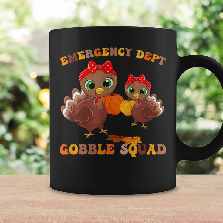 Thanksgiving Emergency Department Er Nurse Gooble Squad Rn Coffee Mug Gifts ideas