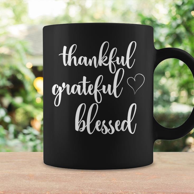 Thanksgiving Thankful Grateful Blessed Thankful Coffee Mug Gifts ideas