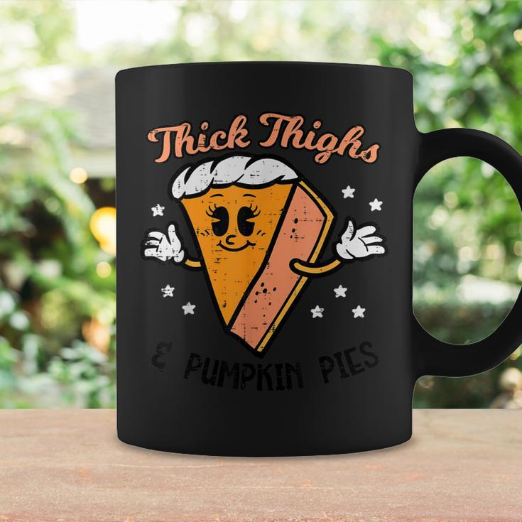 Thanksgiving Thighs And Pumpkin Pies Fall Girls Coffee Mug Gifts ideas