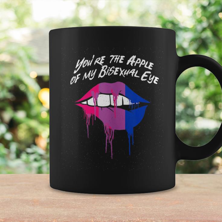 The Apple Of My Bisexual Eye Bi Couples Bi Pride Lovers Coffee Mug Gifts ideas