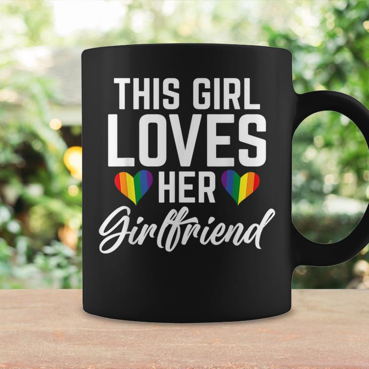 This Girl Loves Her Girlfriend Lesbian Coffee Mug Gifts ideas