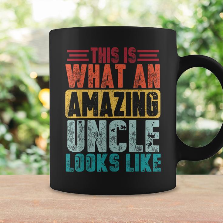 This Is What An Amazing Uncle Looks Like Funny Fathers Day Coffee Mug Gifts ideas