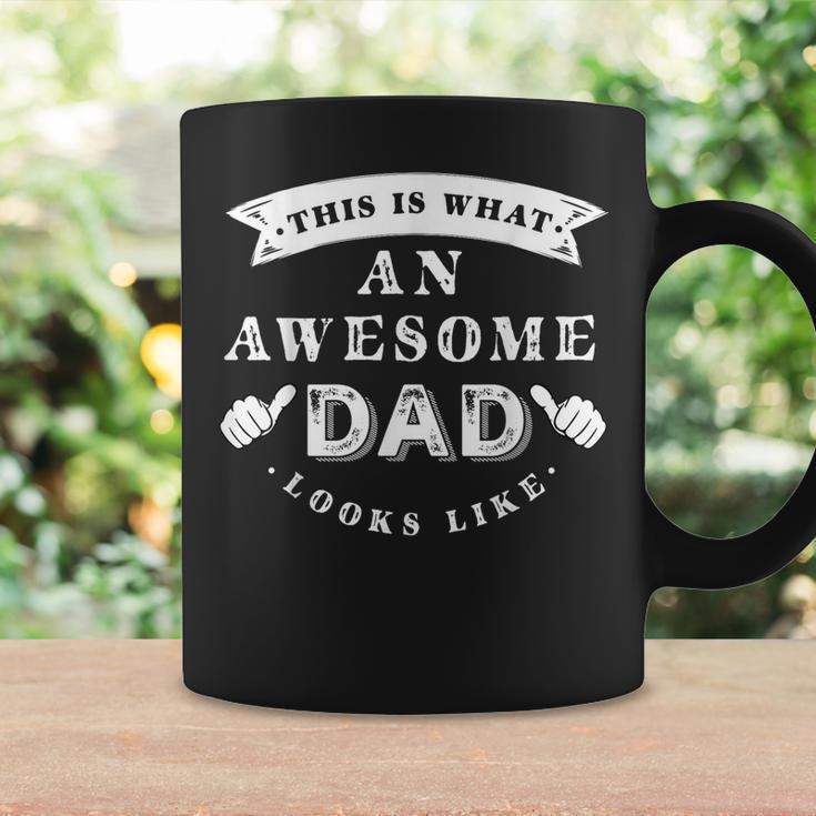 This Is What An Awesome Dad Looks Like Father Gift For Mens Coffee Mug Gifts ideas