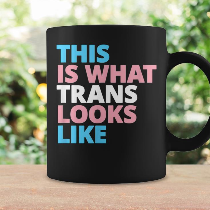 This Is What Trans Looks Like Lgbt Transgender Pride Coffee Mug Gifts ideas
