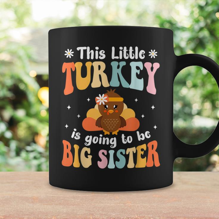 This Little Turkey Is Going To Be A Big Sister Thanksgiving Coffee Mug Gifts ideas