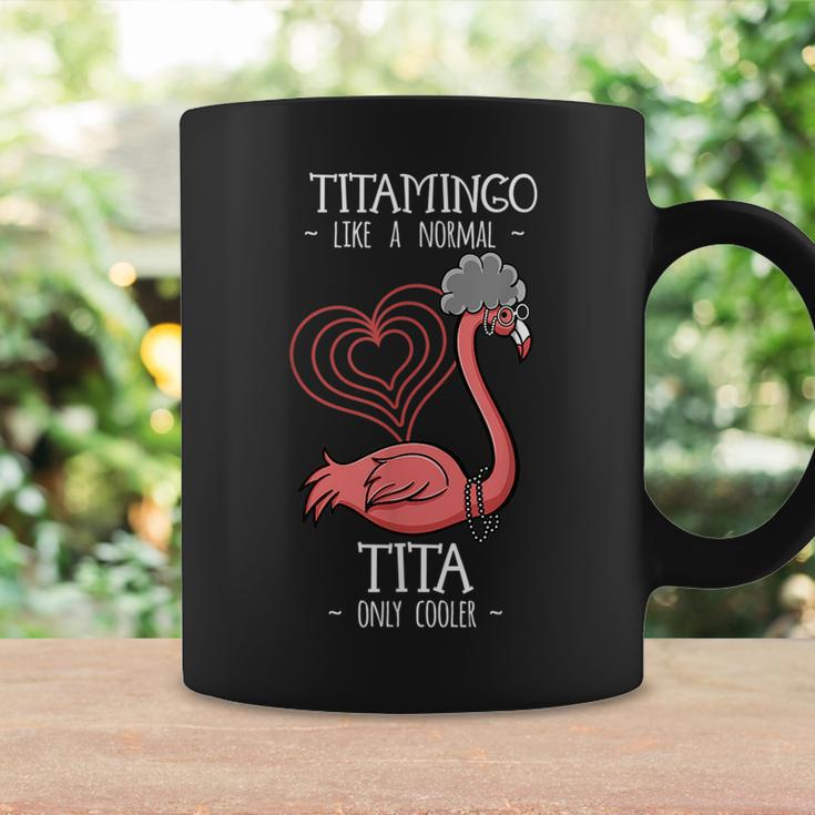 Titamingo Tita Flamingo Lover Auntie Aunt Fauntie Tia Aunty Flamingo Funny Gifts Coffee Mug Gifts ideas