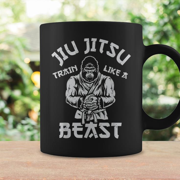 Train Like A Beast Brazilian Bjj Jiu Jitsu Jew Jitsu Coffee Mug Gifts ideas