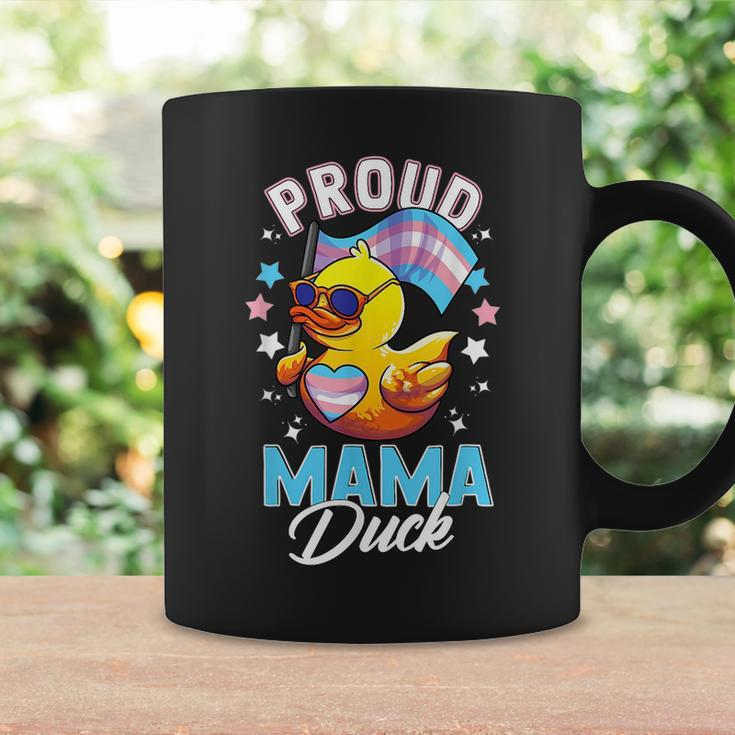 Trans Mama Duck Lgbt Proud Mom Transgender Daughter Son Ally Coffee Mug Gifts ideas
