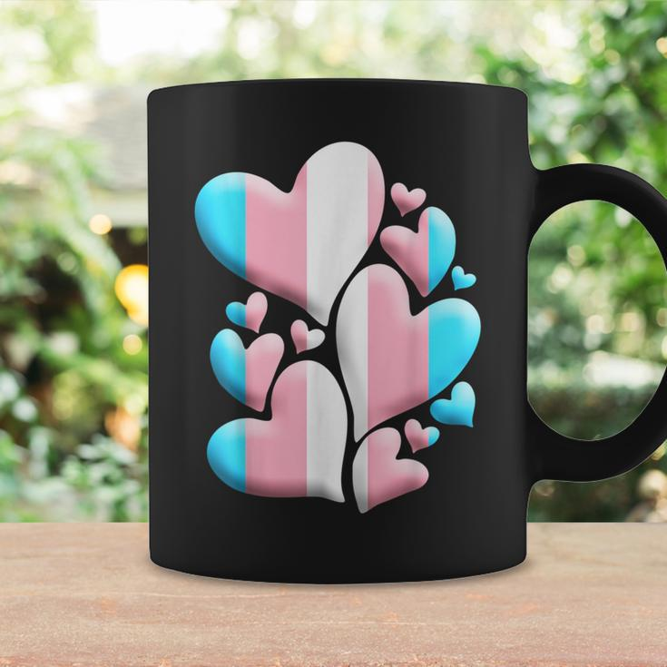 Transgender Flag Day Mtf Ftm Pride Trans Transgendered Heart Coffee Mug Gifts ideas