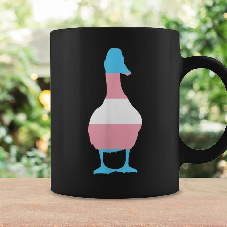 Transgender Flag Trans Pride Duck Lover Ftm Mtf Coffee Mug Gifts ideas