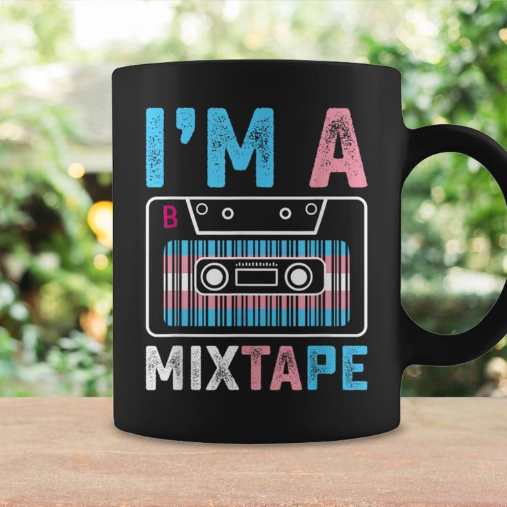 Transgender Pride Flag Lgbtq Month Trans Retro Im A Mixtape Coffee Mug Gifts ideas