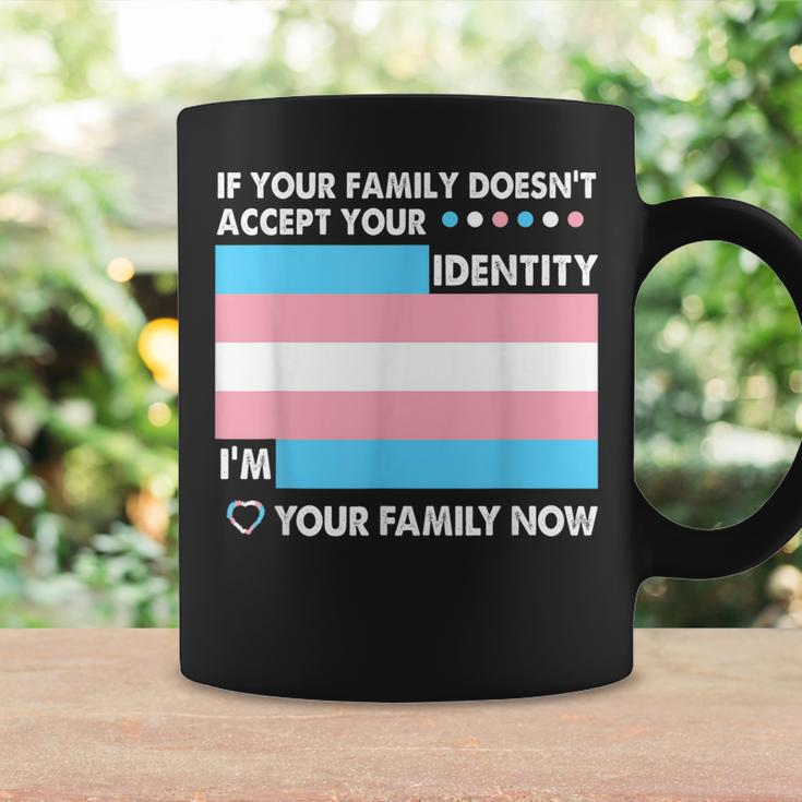 Transgender Support Funny Trans Dad Mom Lgbt Ally Pride Flag Gift For Women Coffee Mug Gifts ideas