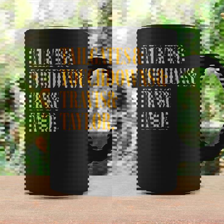 Travis & Taylor Kansas City Football Coffee Mug Gifts ideas