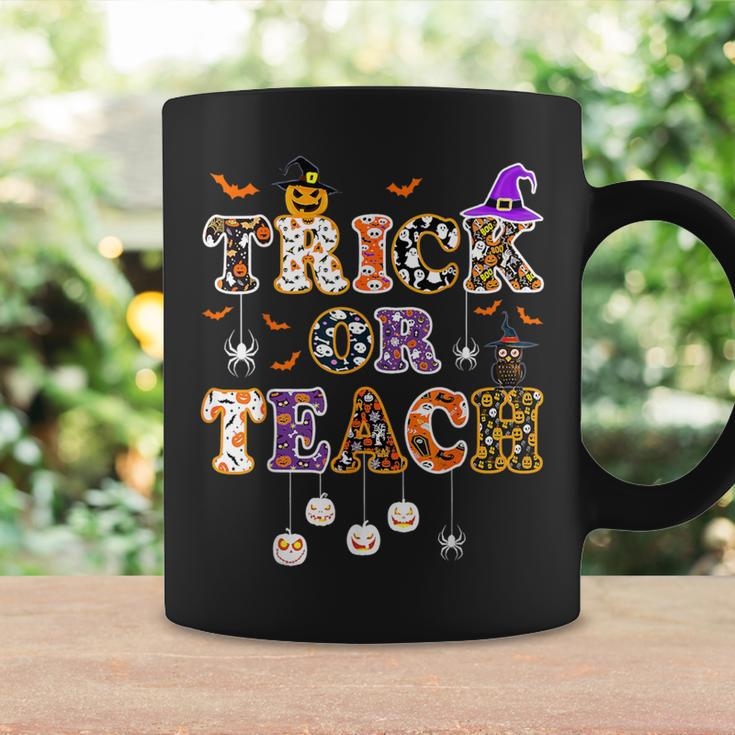 Trick Or Teach Teacher Happy Halloween Costume Coffee Mug Gifts ideas