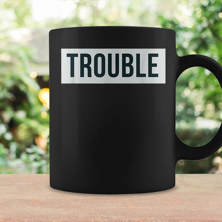 Trouble-Makers Unite Matching Couple Coffee Mug Gifts ideas