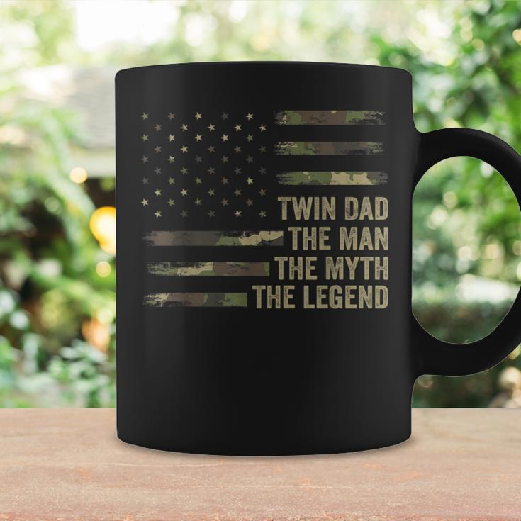 Twin Dad Camo Usa Flag Twin Dad The Man The Myth The Legend Coffee Mug Gifts ideas