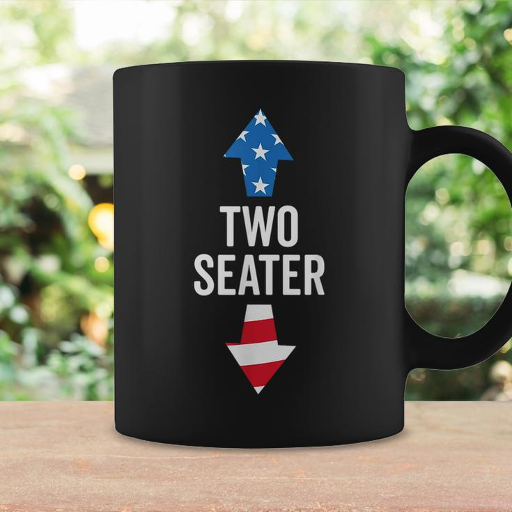 Two Seater Usa 4Th July 2023 White Trash Party Attire Coffee Mug Gifts ideas