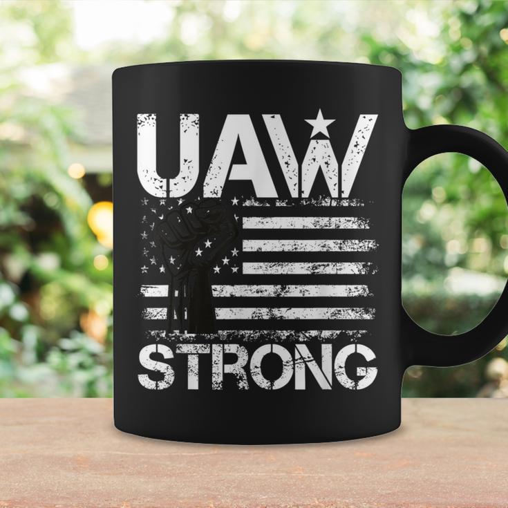 Uaw Strike 2023 United Auto Workers Union Uaw Strong Red Coffee Mug Gifts ideas