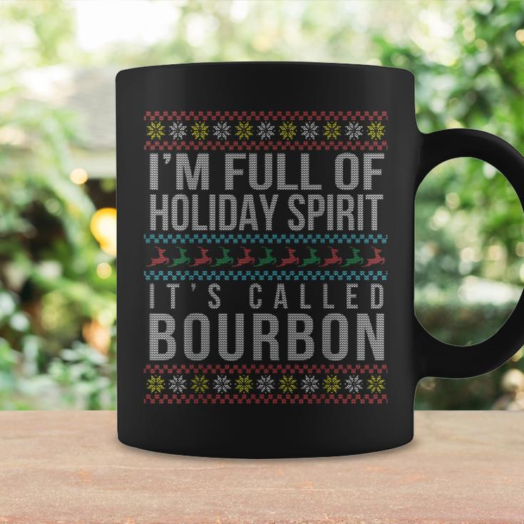 Ugly Christmas Drinking Bourbon Holiday Party Coffee Mug Gifts ideas