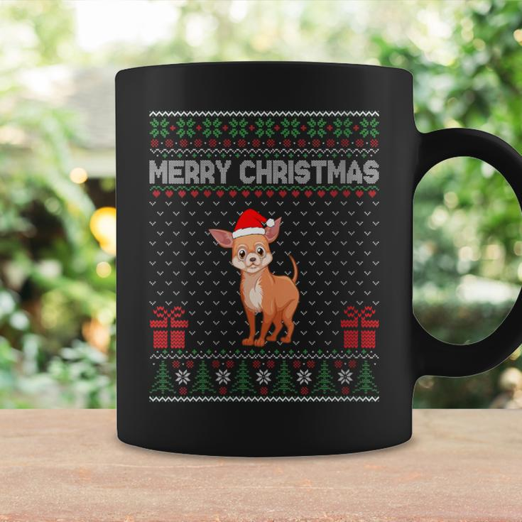 Ugly Christmas Sweater For Chihuahua Dog Ugly Xmas Coffee Mug Gifts ideas