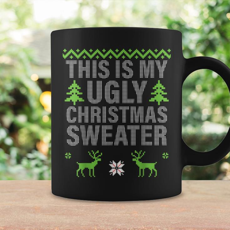 This Is My Ugly Christmas Sweater Style Coffee Mug Gifts ideas