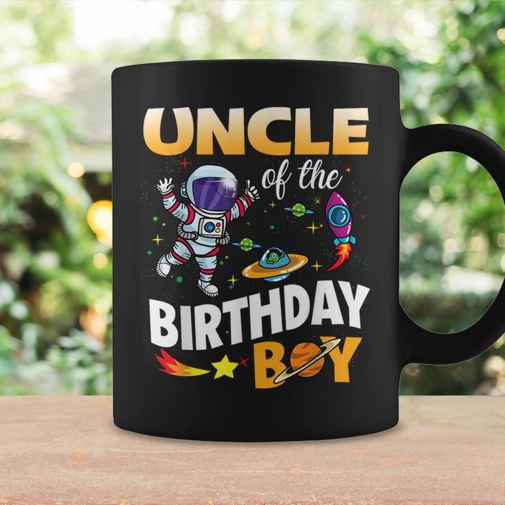 Uncle Of The Birthday Boy Space Astronaut Birthday Family Coffee Mug Gifts ideas