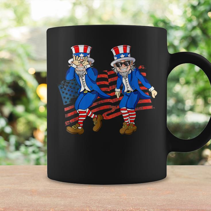 Uncle Sam Griddy Dance Funny 4Th Of July American Flag Coffee Mug Gifts ideas